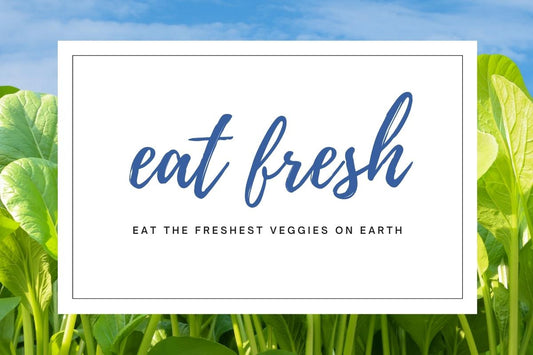 Eat the freshest vegetables on earth