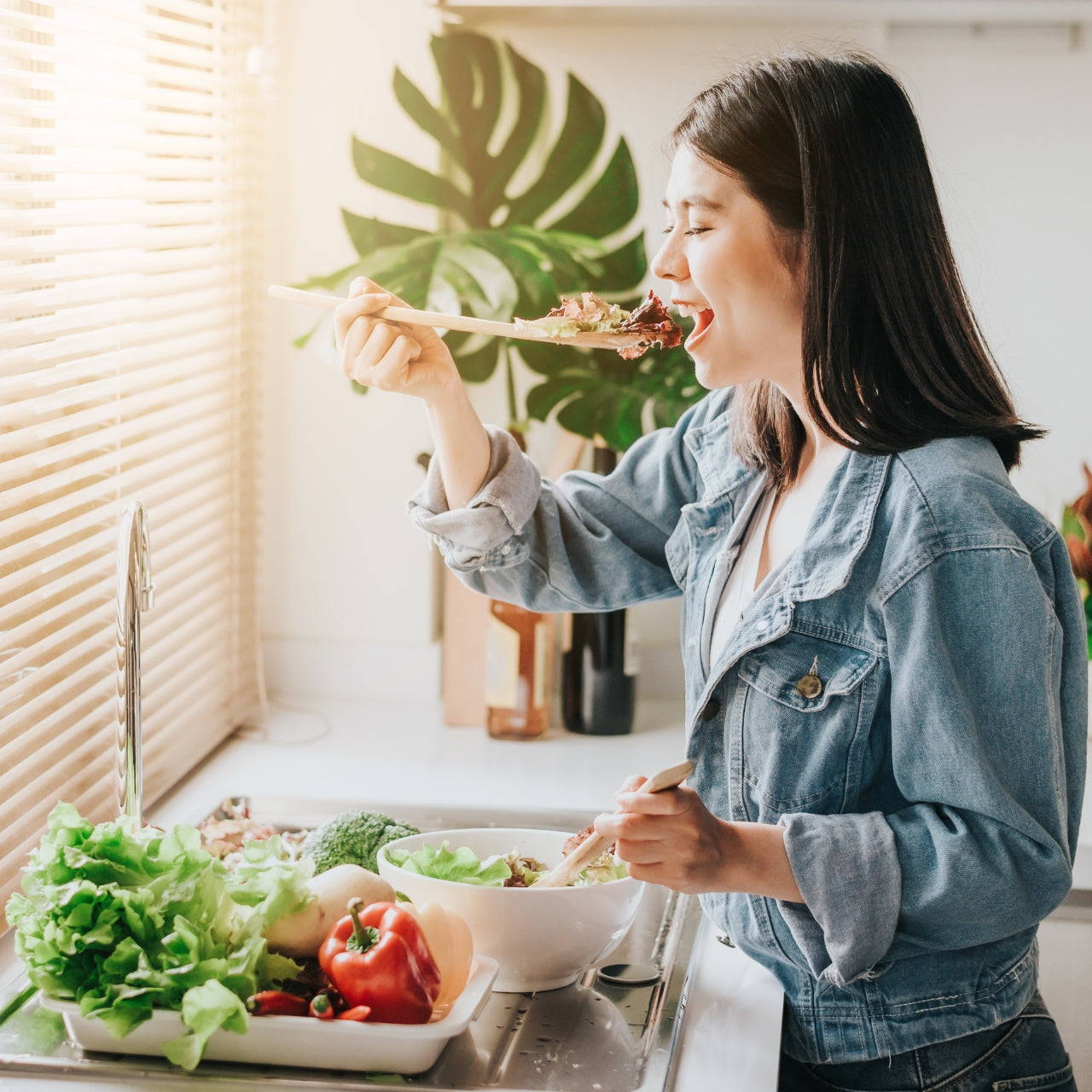 fresh, organic greens subscription box with weekly delivery