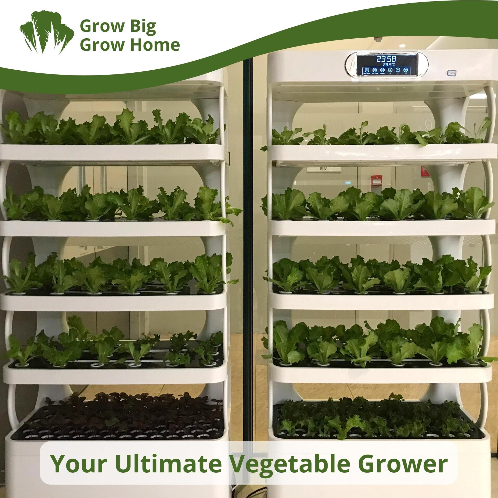 Grow System 157 is the ultimate, most productive, highest yielding in-house vegetable grower